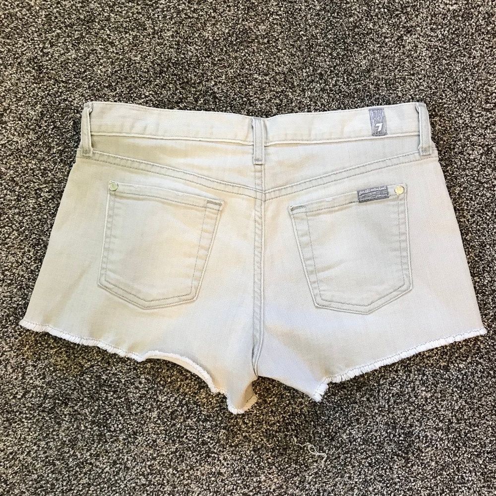 7 For All Mankind Cut Off Shorts